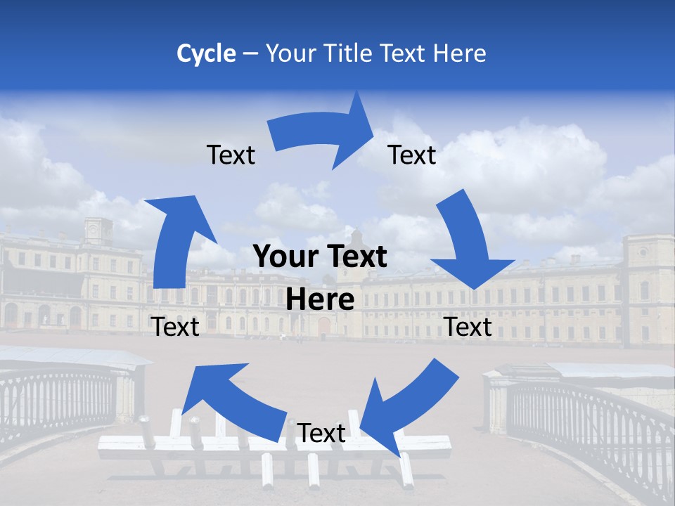 Residence Russian Sky PowerPoint Template