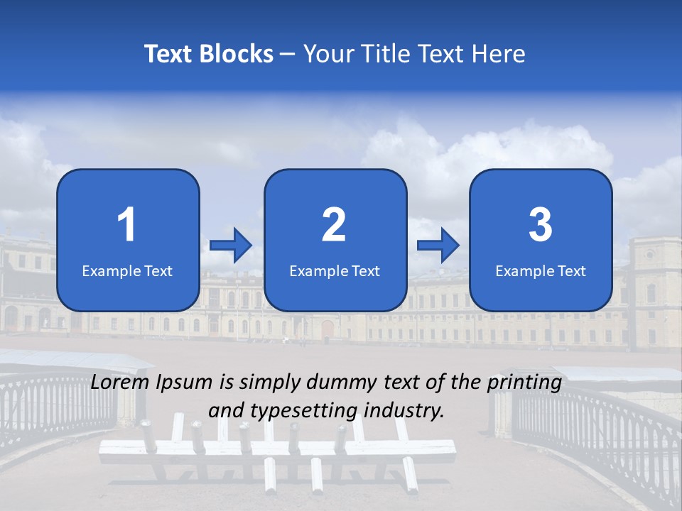 Residence Russian Sky PowerPoint Template