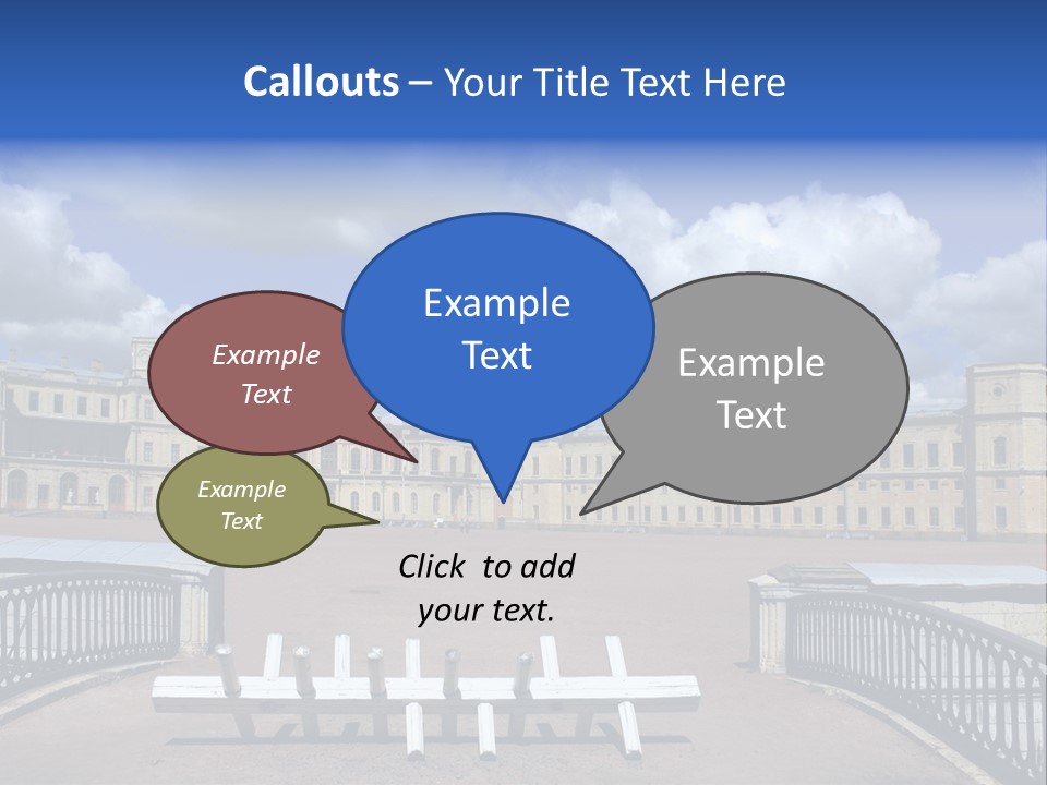 Residence Russian Sky PowerPoint Template