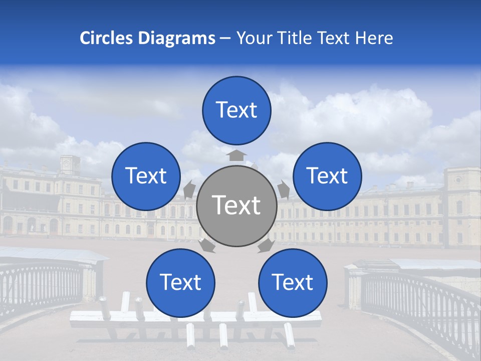 Residence Russian Sky PowerPoint Template