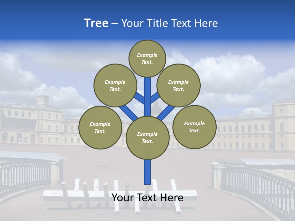 Residence Russian Sky PowerPoint Template