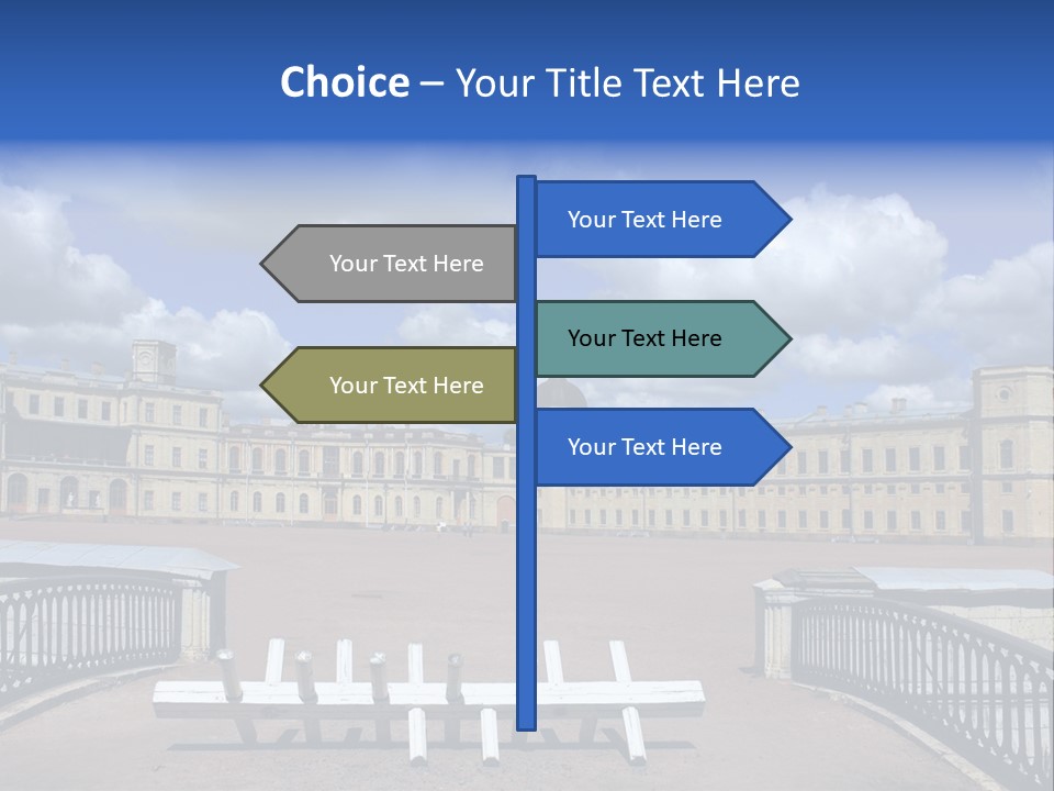 Residence Russian Sky PowerPoint Template
