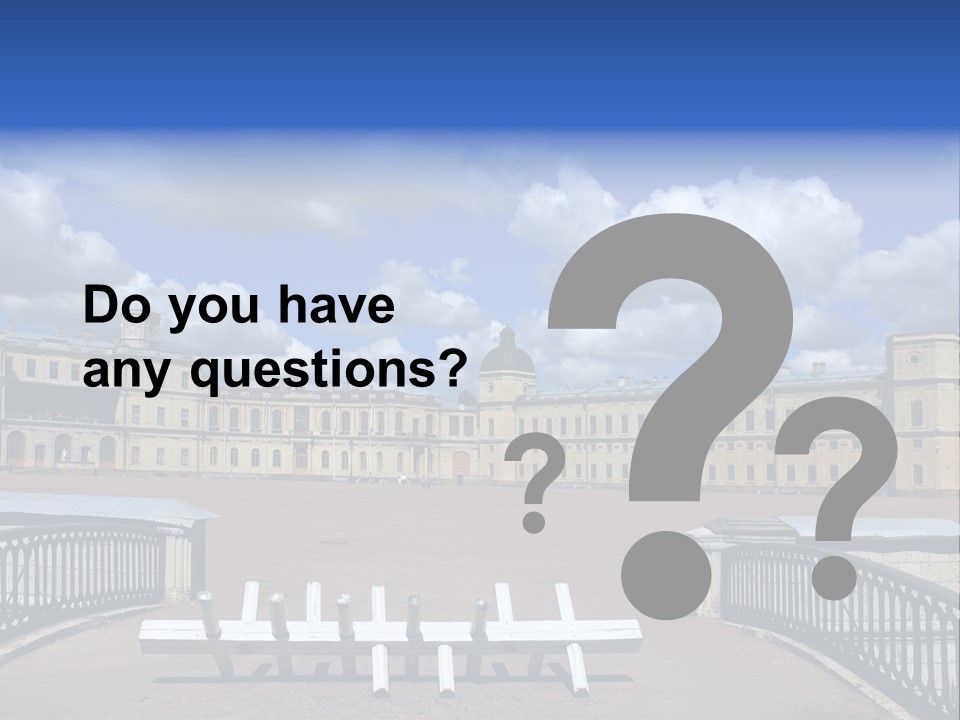 Residence Russian Sky PowerPoint Template