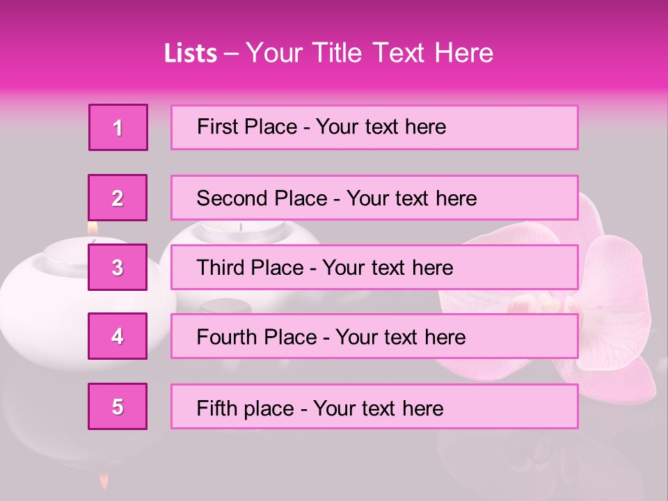 Alternative Wellbeing Spa PowerPoint Template