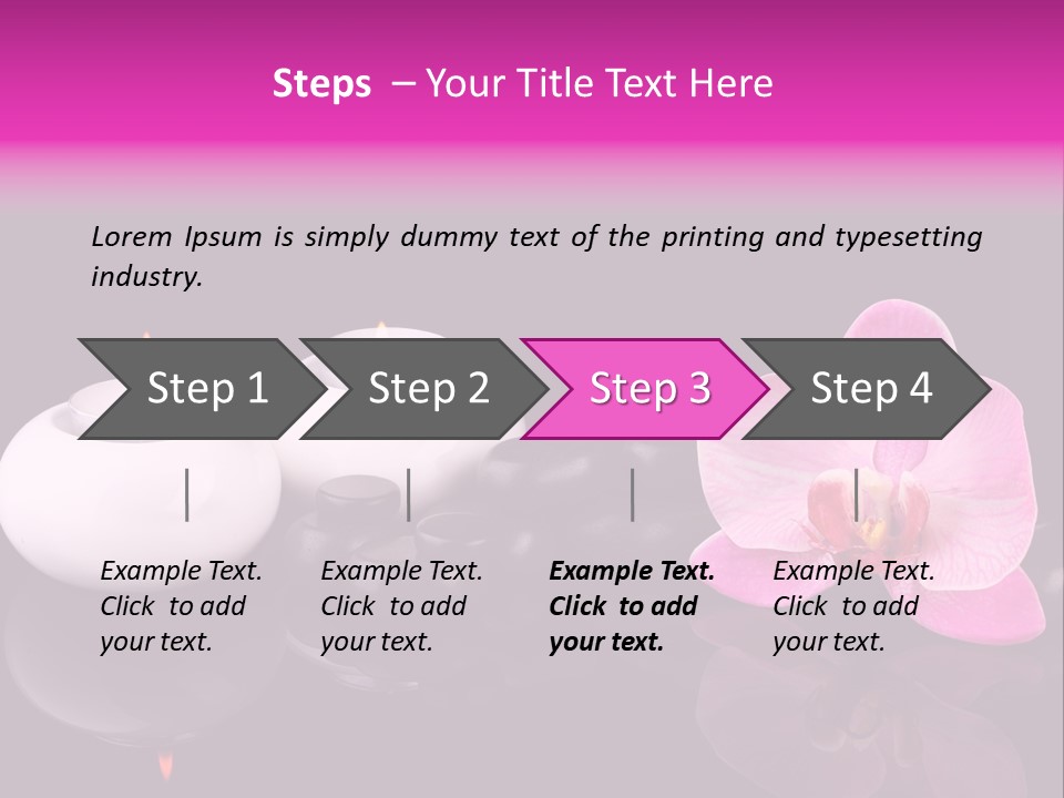Alternative Wellbeing Spa PowerPoint Template