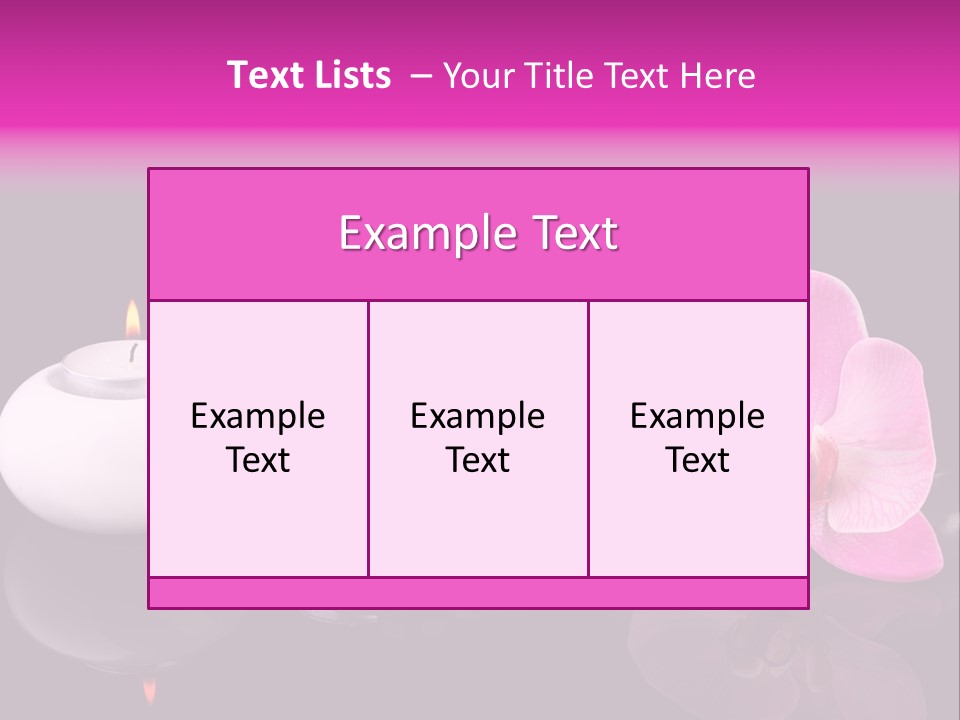Alternative Wellbeing Spa PowerPoint Template