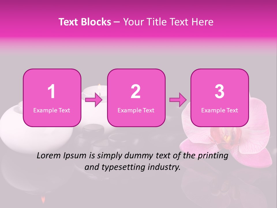 Alternative Wellbeing Spa PowerPoint Template