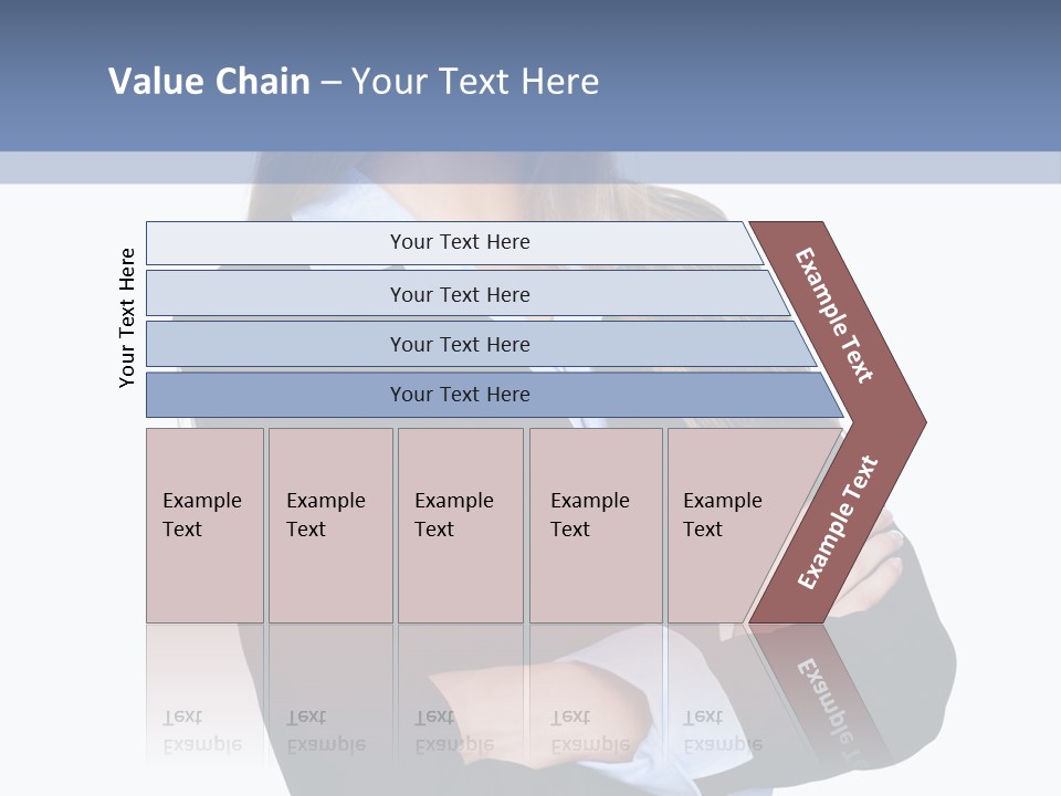 Glamour Looking Female PowerPoint Template