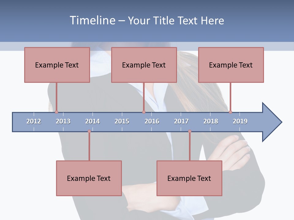 Glamour Looking Female PowerPoint Template