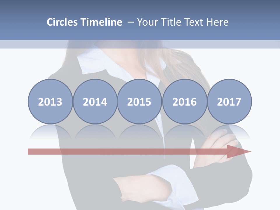 Glamour Looking Female PowerPoint Template