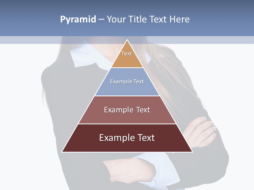 Glamour Looking Female PowerPoint Template