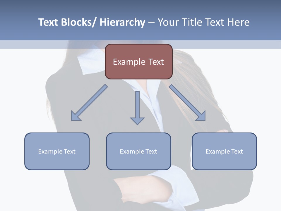 Glamour Looking Female PowerPoint Template