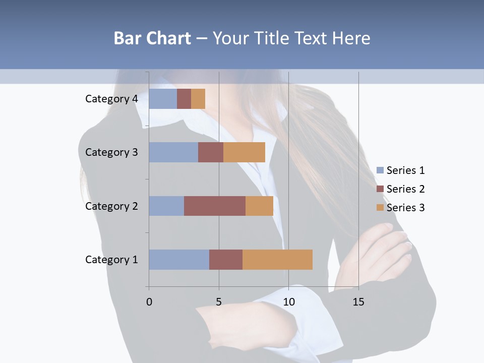 Glamour Looking Female PowerPoint Template