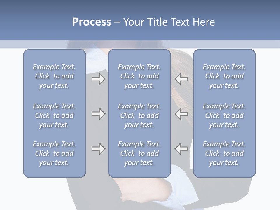 Glamour Looking Female PowerPoint Template