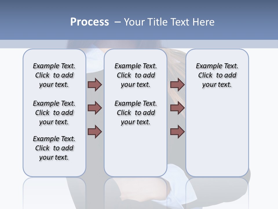 Glamour Looking Female PowerPoint Template