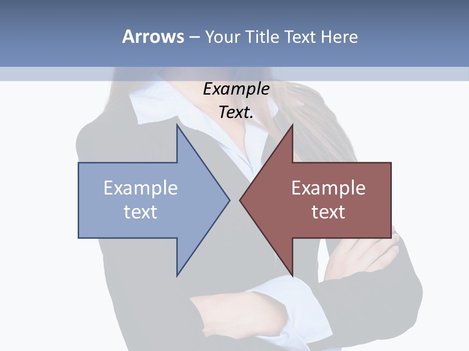 Glamour Looking Female PowerPoint Template