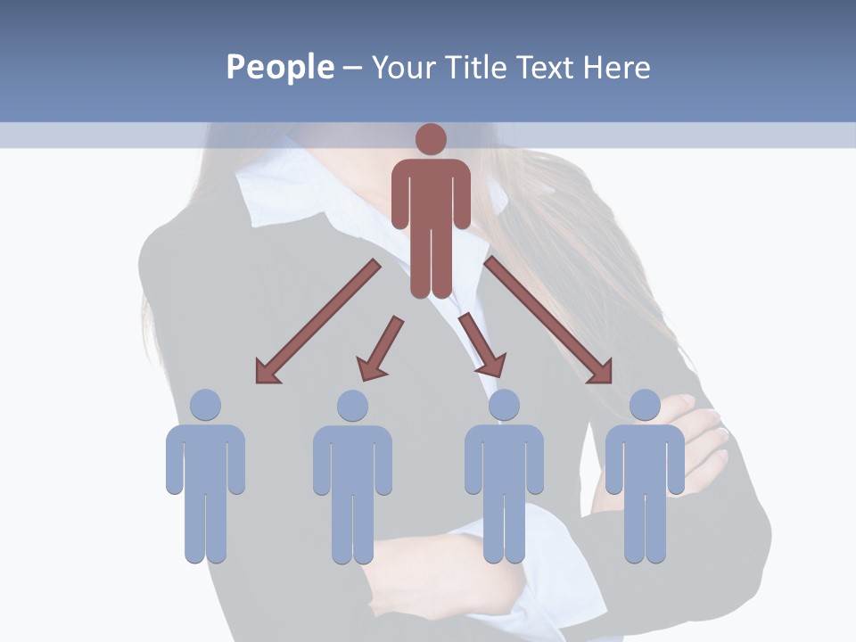 Glamour Looking Female PowerPoint Template