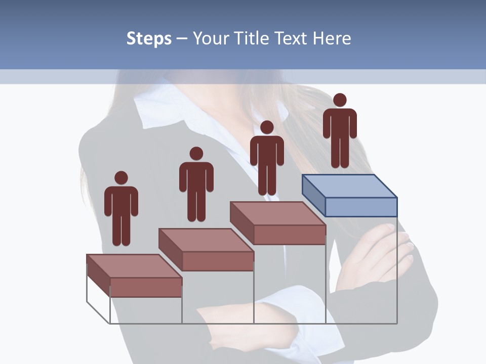 Glamour Looking Female PowerPoint Template