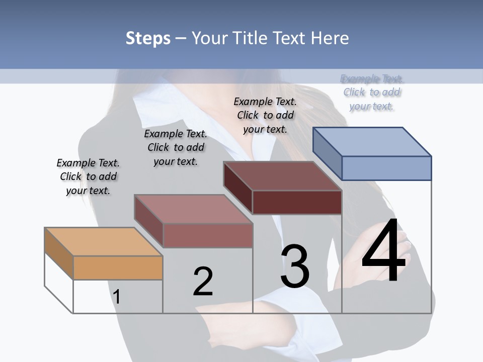 Glamour Looking Female PowerPoint Template