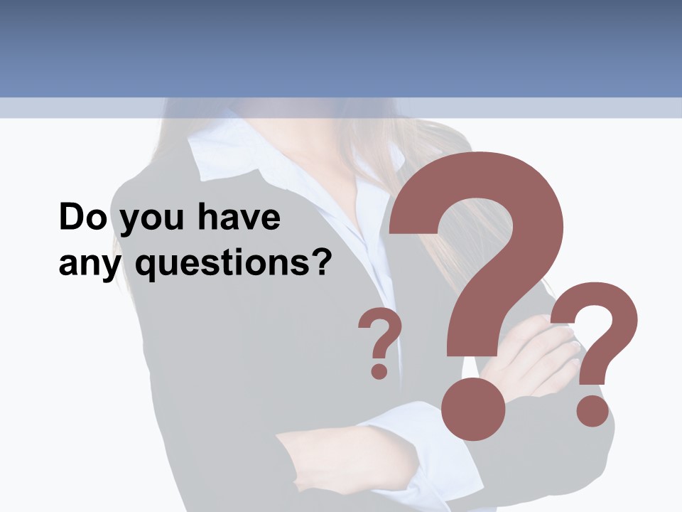 Glamour Looking Female PowerPoint Template