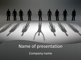 Person Background Outstanding PowerPoint Template