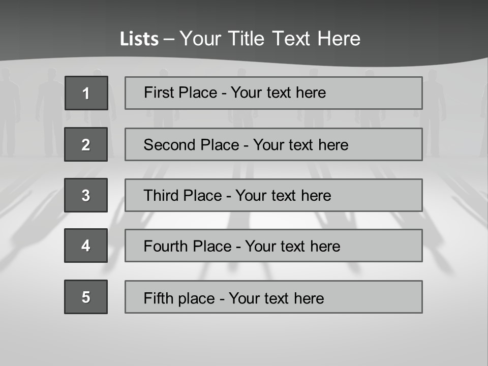 Person Background Outstanding PowerPoint Template