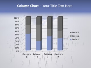 Productivity Crowd Together PowerPoint Template