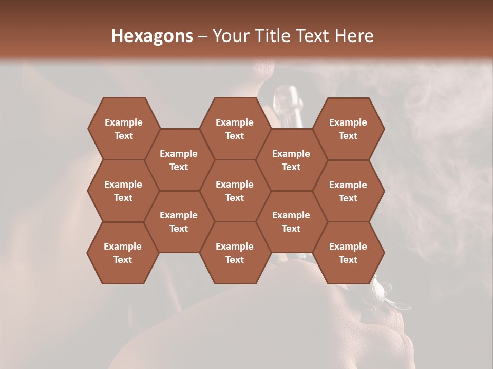 Stand Isolated Young PowerPoint Template
