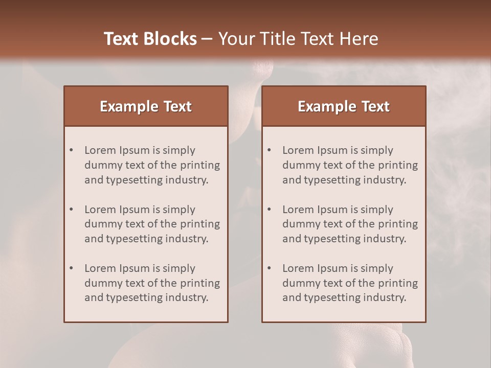 Stand Isolated Young PowerPoint Template