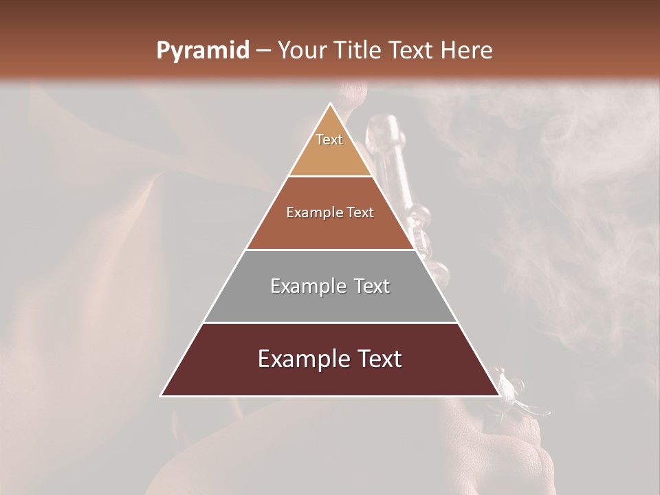 Stand Isolated Young PowerPoint Template