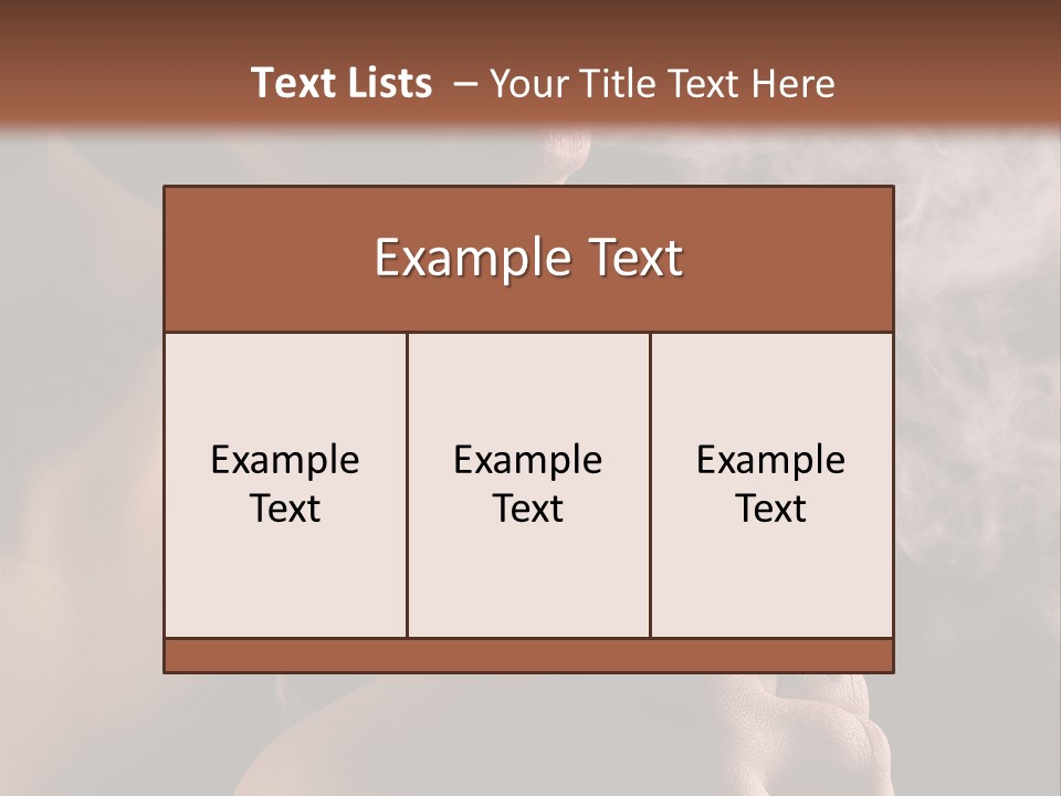 Stand Isolated Young PowerPoint Template