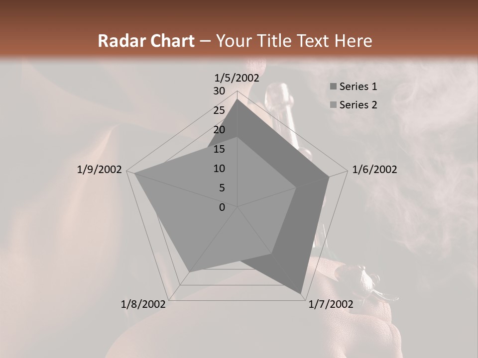 Stand Isolated Young PowerPoint Template