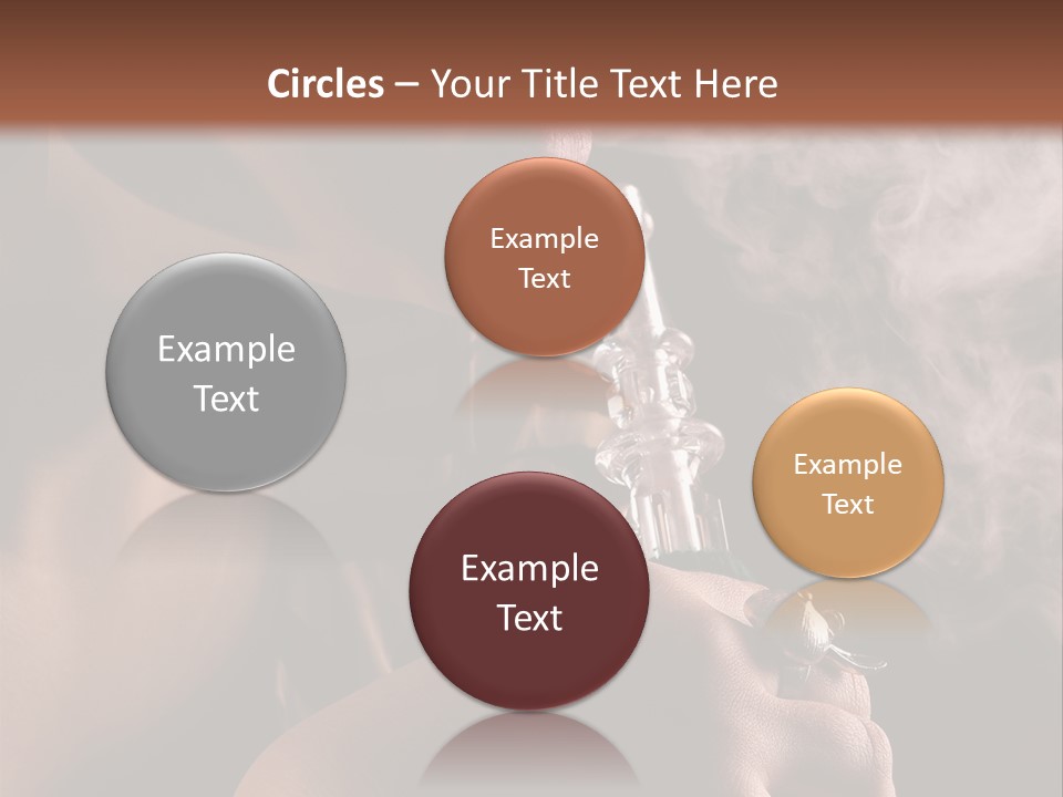 Stand Isolated Young PowerPoint Template