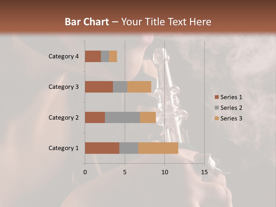 Stand Isolated Young PowerPoint Template