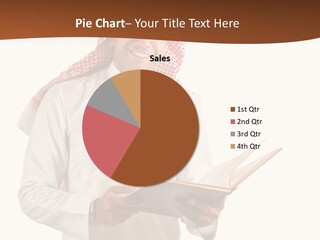 Girl Islam Emirates PowerPoint Template