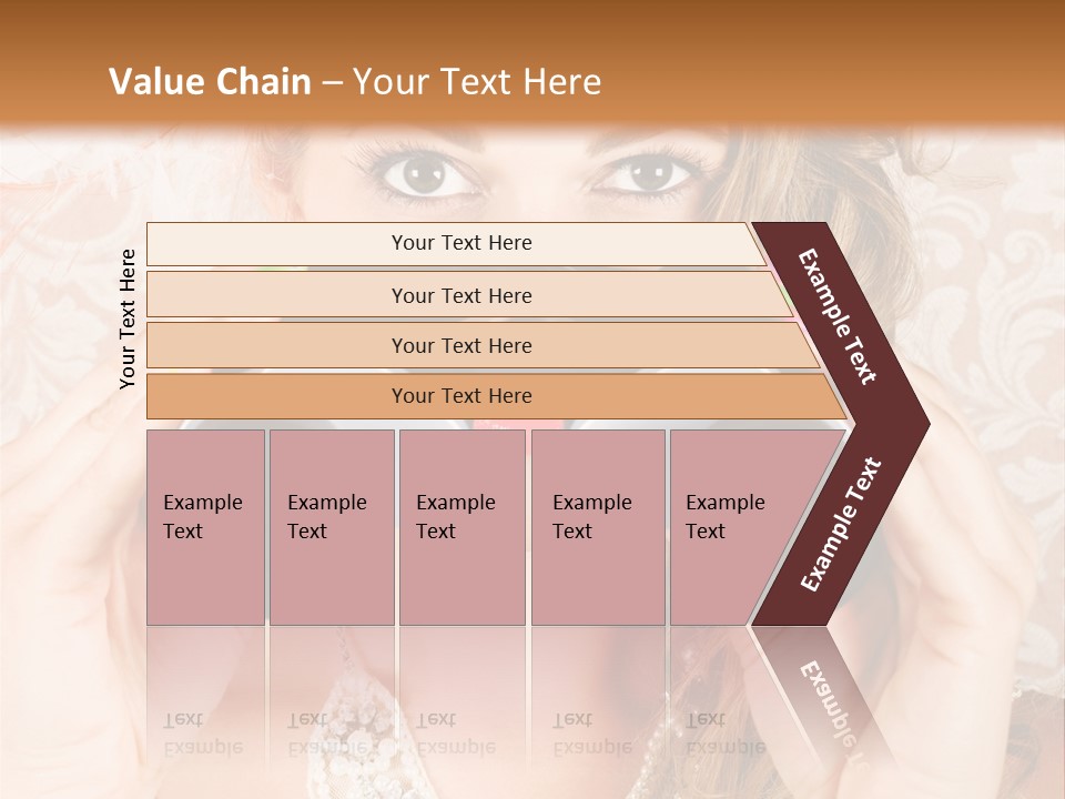 Female Affluent Fashionable PowerPoint Template