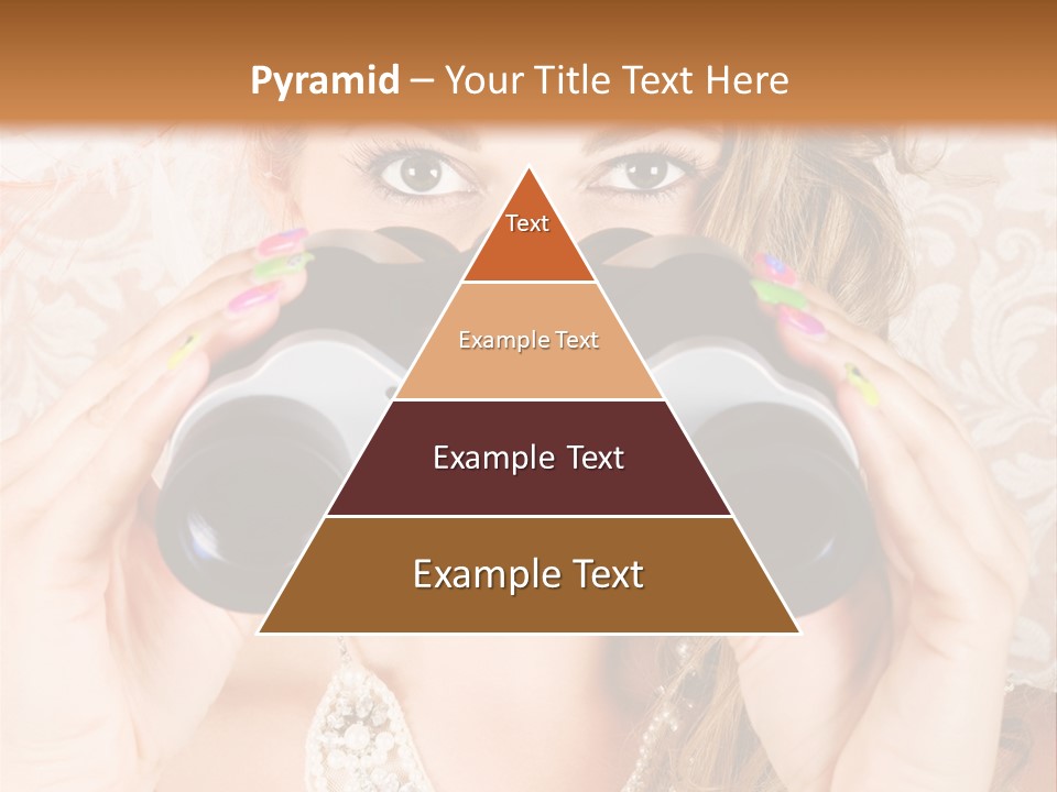 Female Affluent Fashionable PowerPoint Template