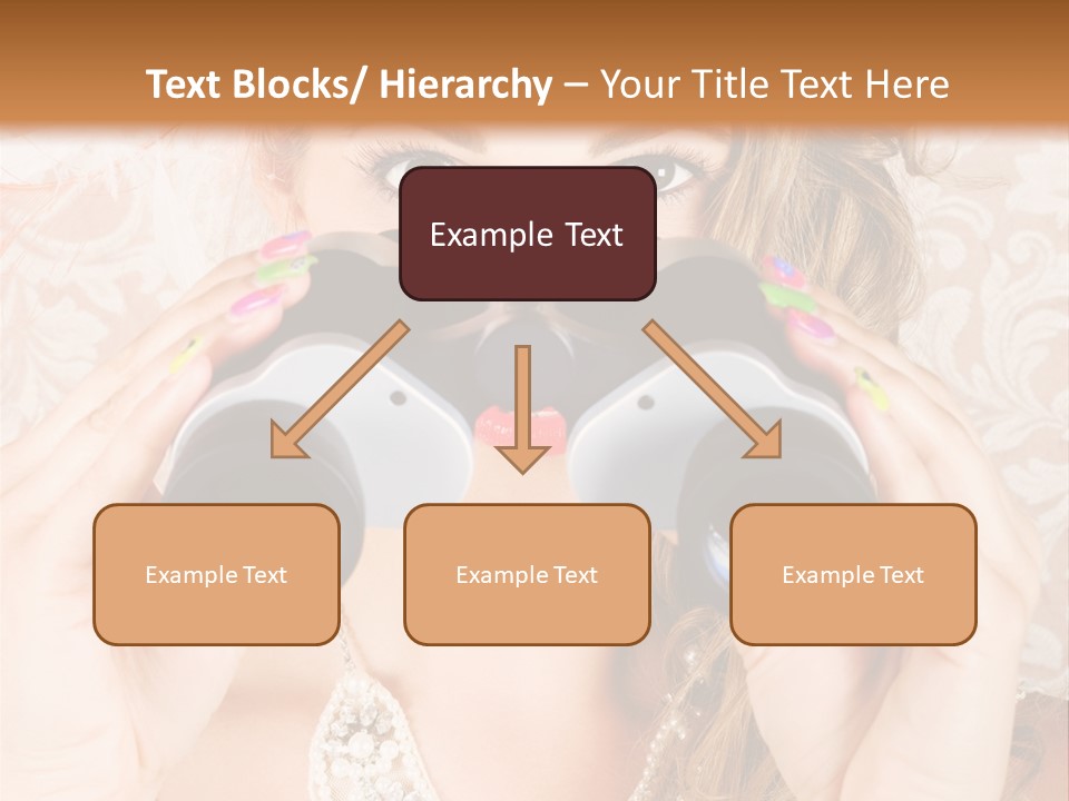 Female Affluent Fashionable PowerPoint Template