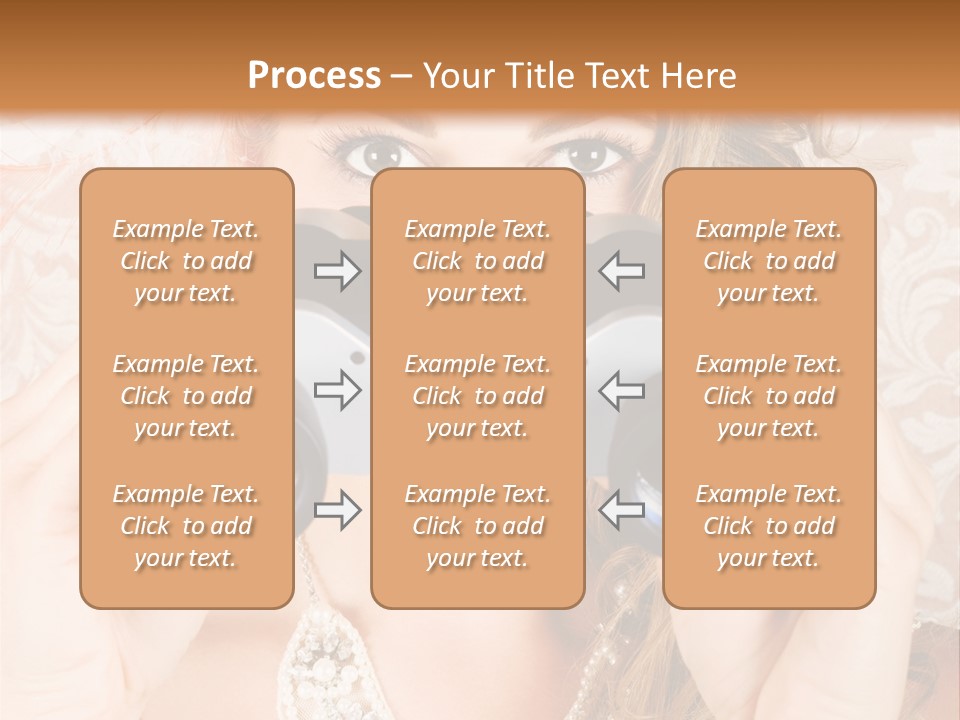 Female Affluent Fashionable PowerPoint Template