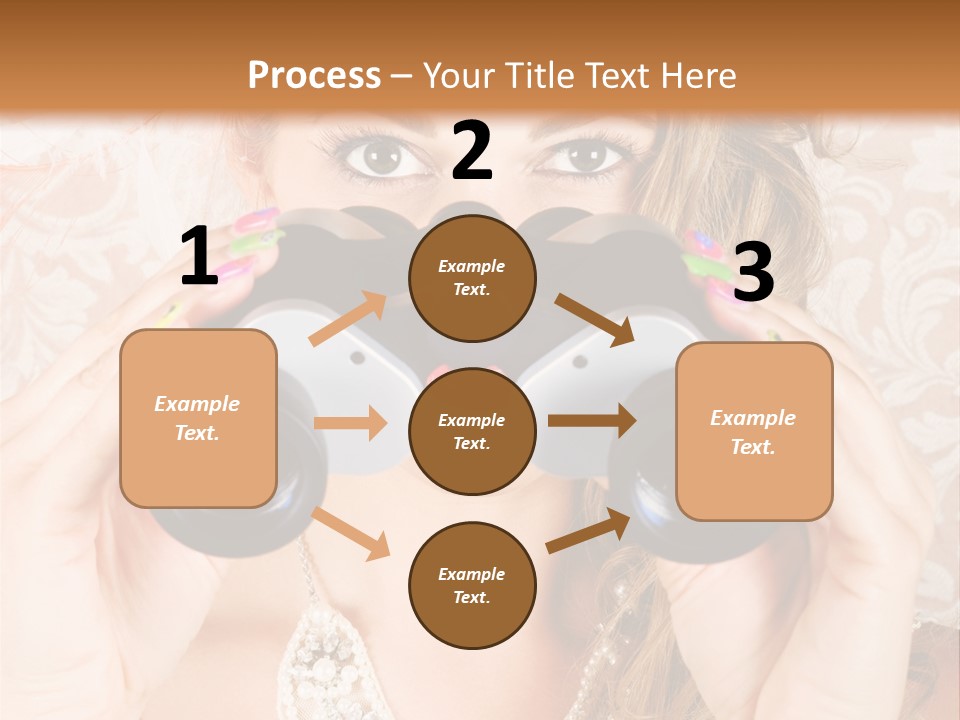 Female Affluent Fashionable PowerPoint Template