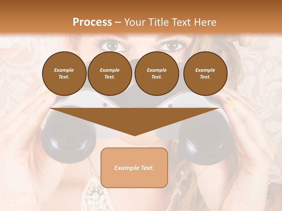 Female Affluent Fashionable PowerPoint Template