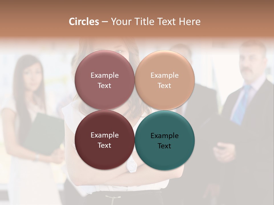 Competitive Student Girl PowerPoint Template