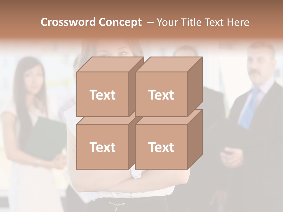 Competitive Student Girl PowerPoint Template