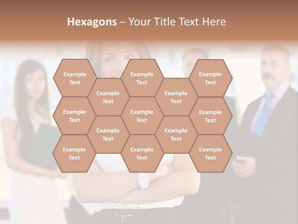 Competitive Student Girl PowerPoint Template