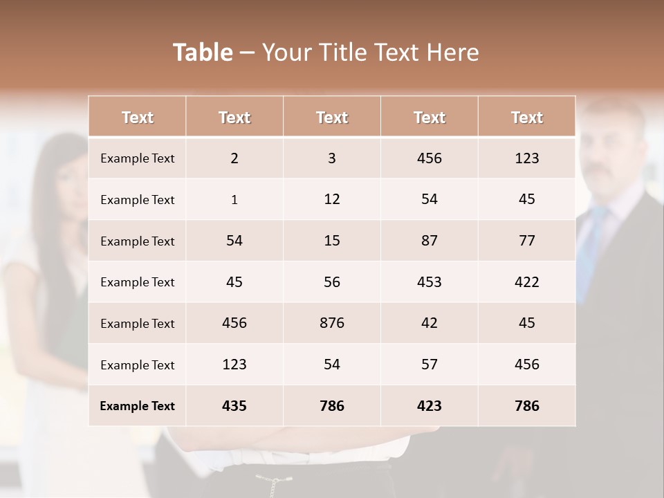 Competitive Student Girl PowerPoint Template