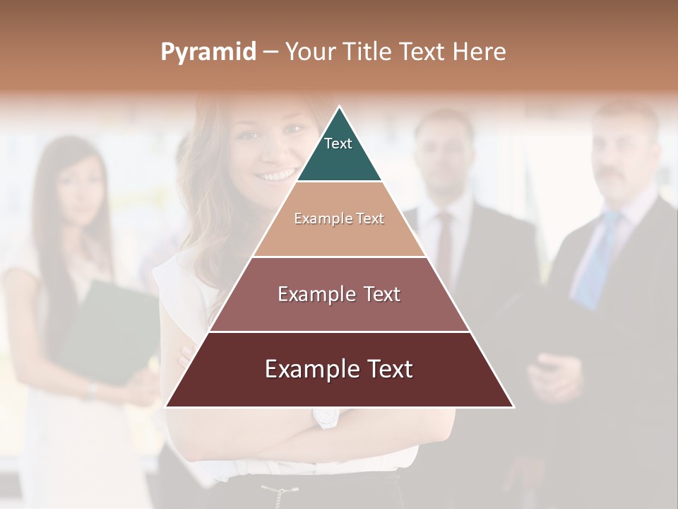 Competitive Student Girl PowerPoint Template