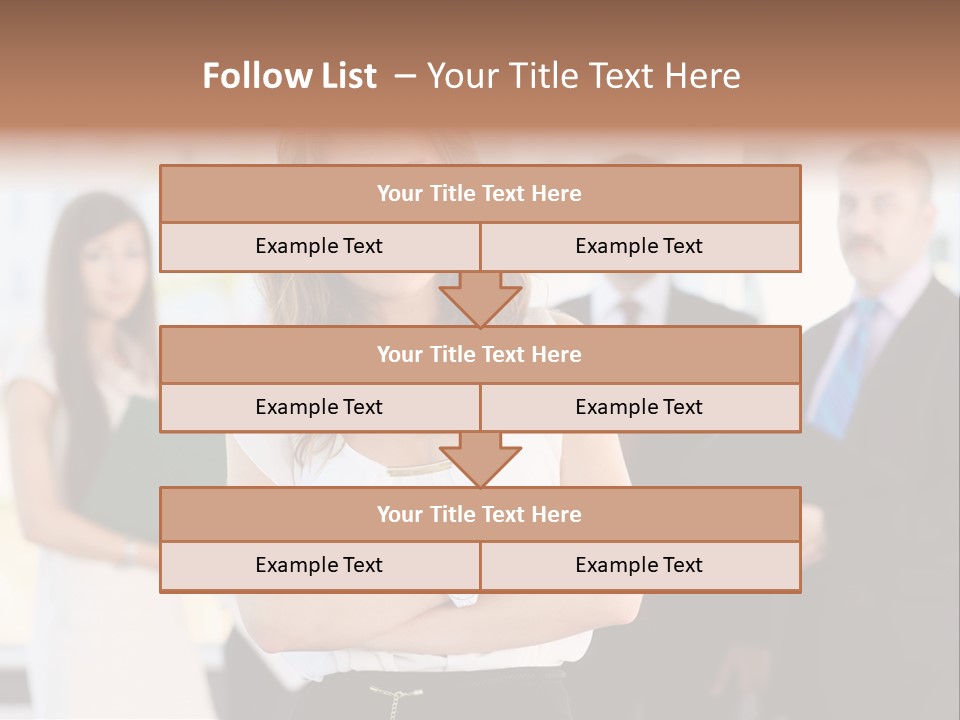 Competitive Student Girl PowerPoint Template