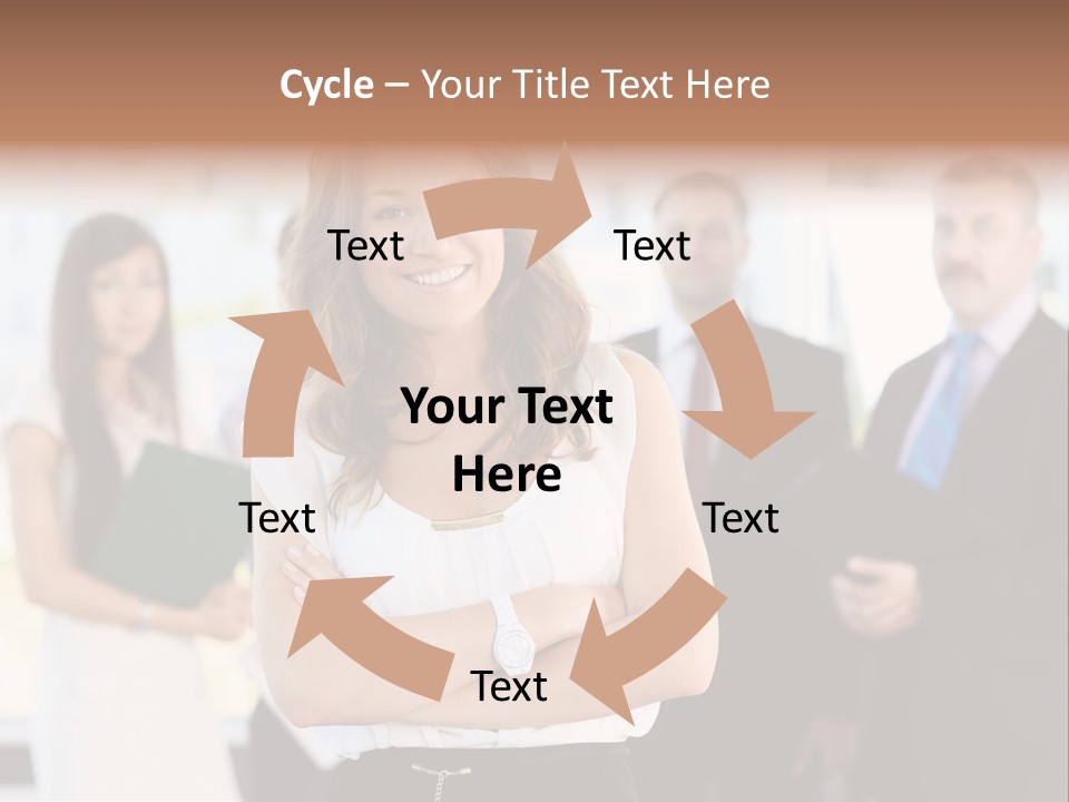 Competitive Student Girl PowerPoint Template