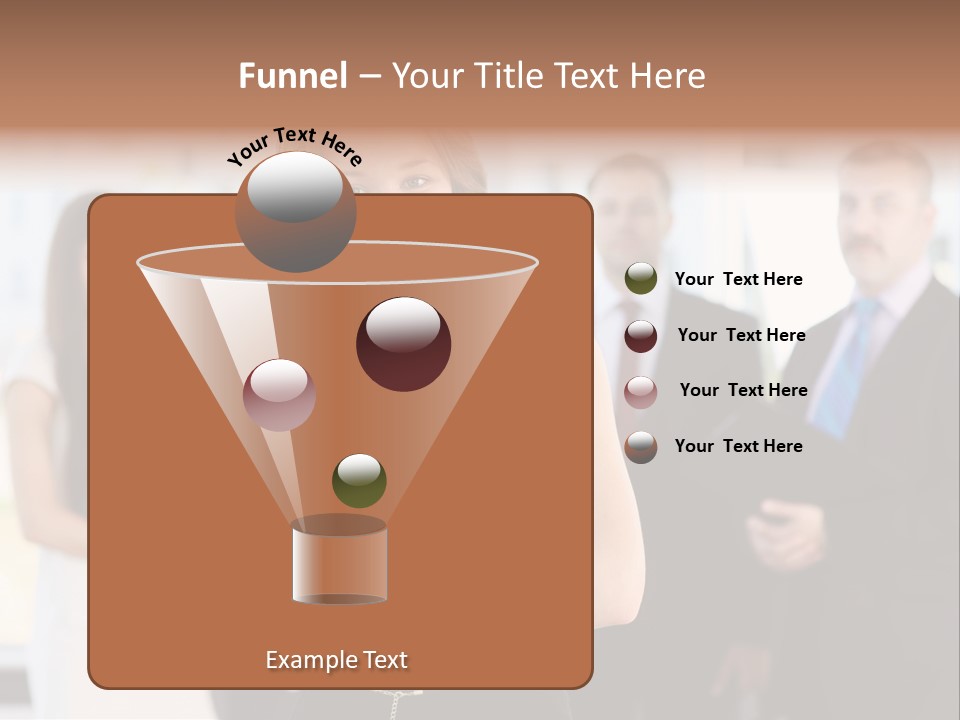 Competitive Student Girl PowerPoint Template