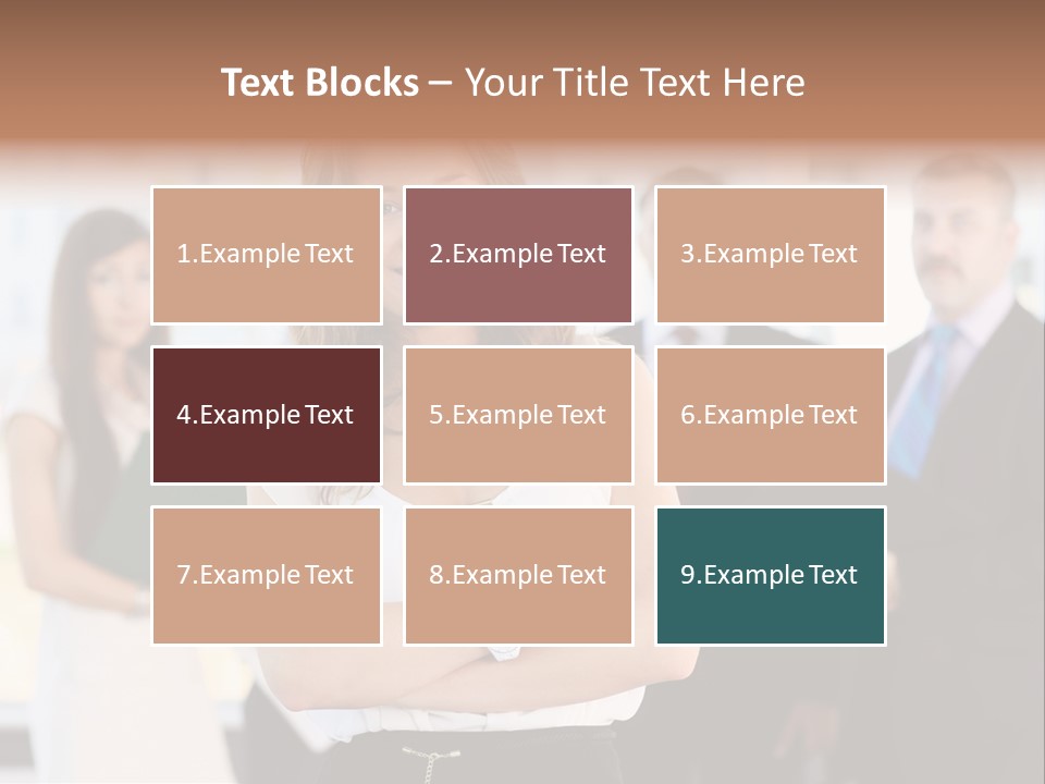 Competitive Student Girl PowerPoint Template